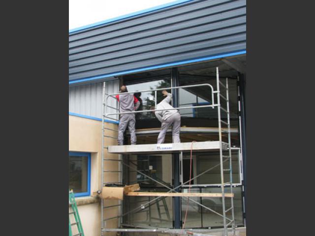 Atelier - rÃ©novation bÃ¢timent menuiserie aluminium 79