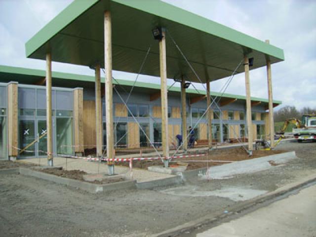 Chantier gymnase de la mothe Niort